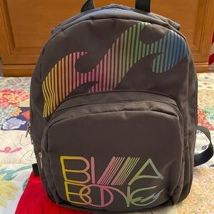 Billabong Kids Backpack Gray Color Size Approx 14” X 9” X 3”